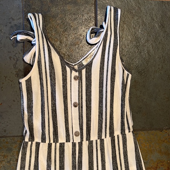 NWOT Rewind Stripped Jumpsuit - Size Small - Picture 2 of 9